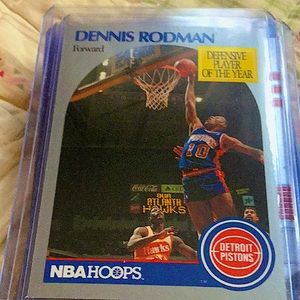 Dennis Rodman b-ball card
